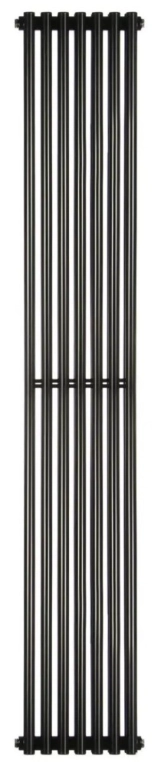 Трубчатый радиатор Betatherm вертикальный Praktikum 2 1800x425 (Черный RAL9005М, подк. №99)